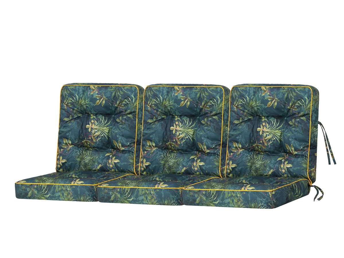 Zestaw poduszek na huśtawkę ogrodową, Venus, Zielona Trawa, 3 elementy, 50x50 cm