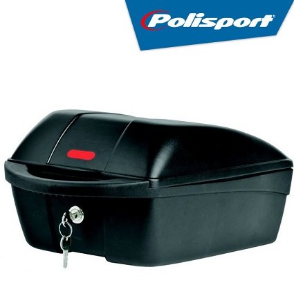 Polisport POLISPORT bagażnik Box pojemność: 12 L, czarna, stałe Wymiary montażowe: b24,5 X L36 X wys. 18 cm CVB674