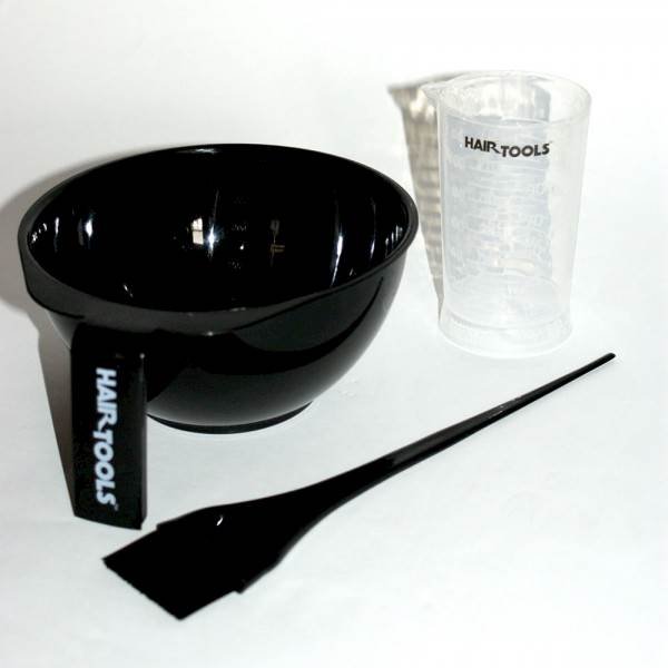 HAIR TOOLS Zestaw Do Farbowania Włosów Czarny