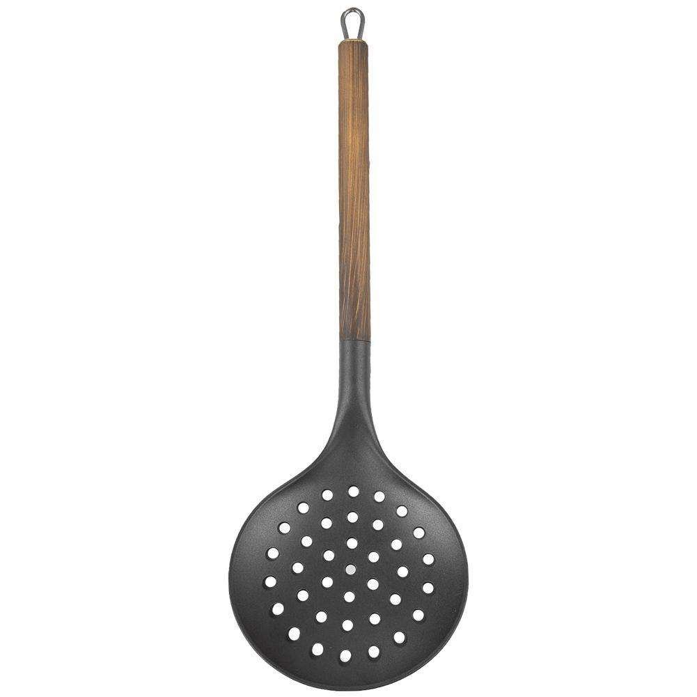 Orion Szumówka termoplastyczna WOODEN łyżka ażurowa do odcedzania 140297