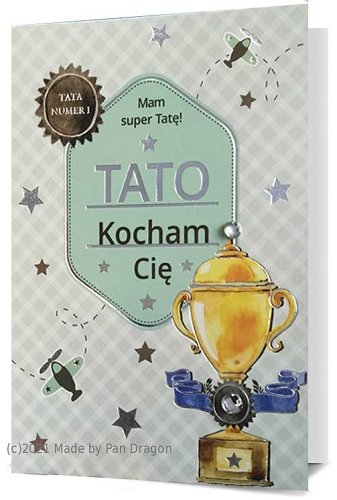 Kartka na Dzień Taty z życzeniami HM200-1550