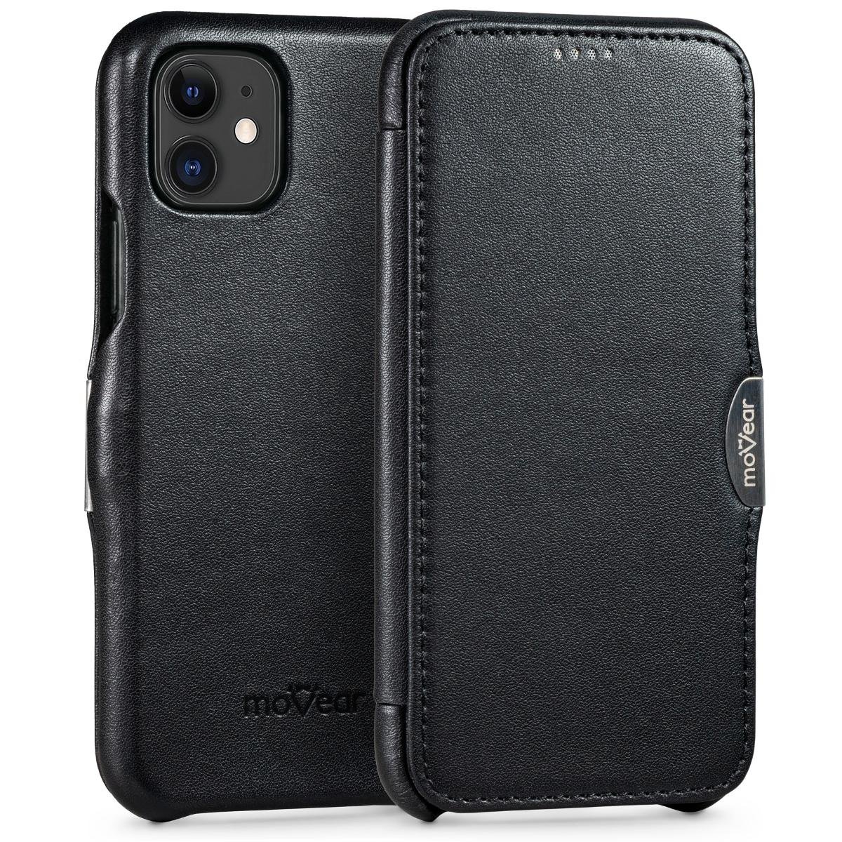 moVear flipSide C - Skórzane etui do Apple iPhone 11 (6.1