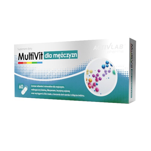 Activlab Pharma MultiVit dla mężczyzn 60 kapsułek 3740361