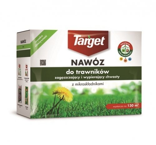 TARGET NAWÓZ GRAN DO TRAW ZAGĘSZCZAJĄCY I WYPIERAJĄCY CHWASTY 4 KG zakupy dla domu i biura OTT184TX