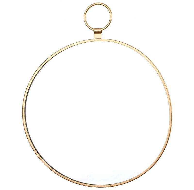 Max-land LUSTRO DEKORACJA ŚCIENNA ZŁOTE 29cm 135848