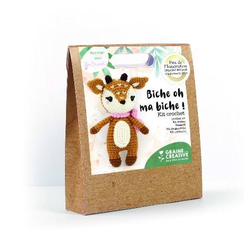 Graine Creative Zestaw do szydełkowania Jelonek GC-420220