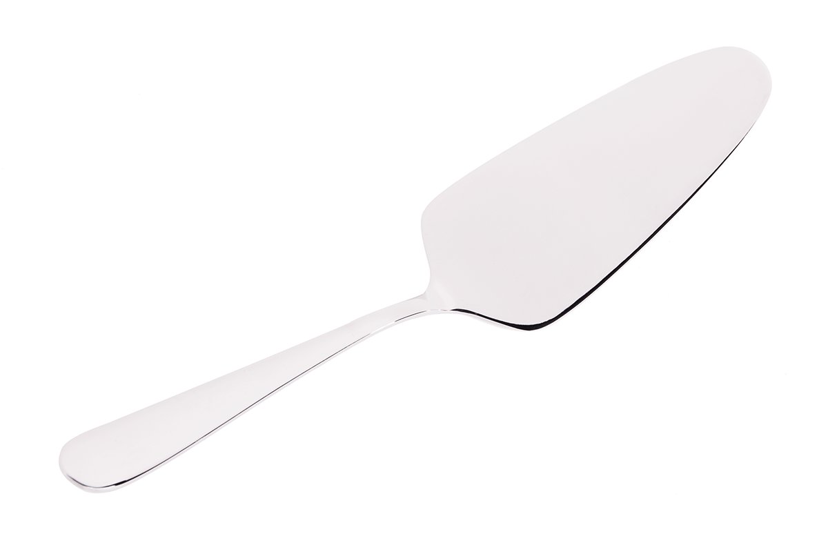 Łopatka do ciasta BRYON srebrny / 23 / stal nierdzewna