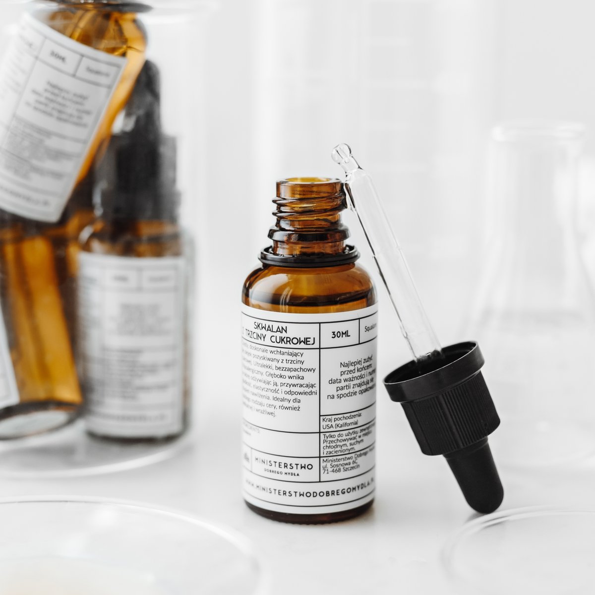 M. Dobrego Mydła Skwalan z trzciny cukrowej 30 ml