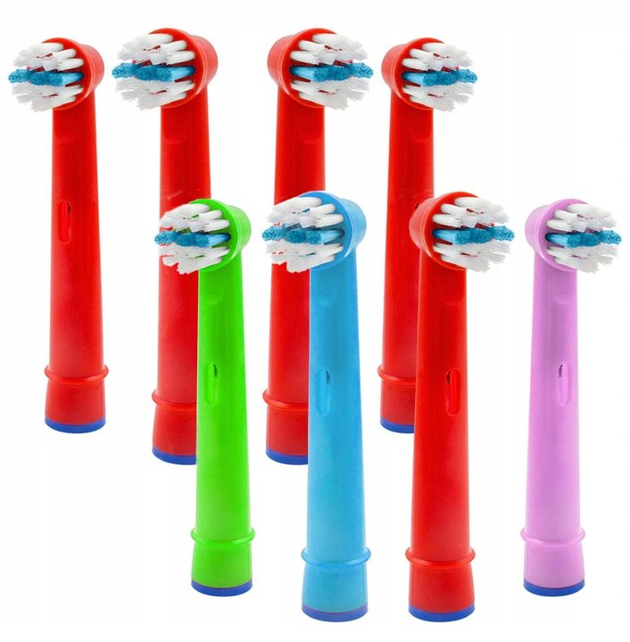 Końcówka do szczoteczek Oral-B dla dzieci MIX-różne, 8 szt.