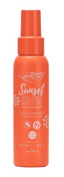 PUROBIO Fix & Fresh, Utrwalacz i Odświeżająca Mgiełka, PuroBio, 100ml