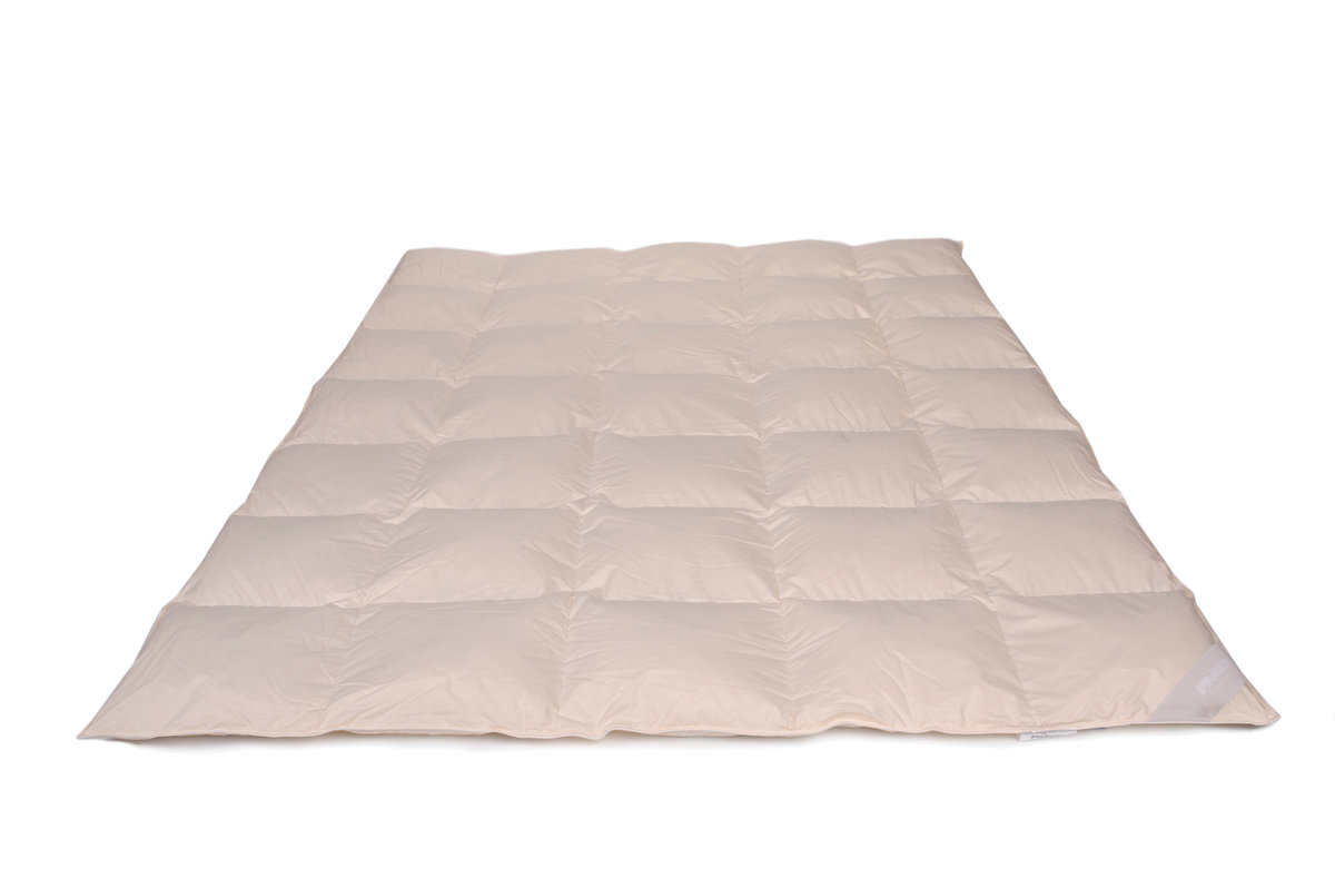 Kołdra Puchowa Standard Zimowa 200x220 kremowa
