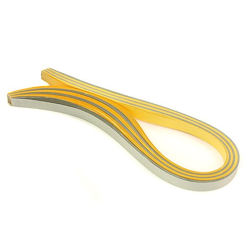 Paski do quillingu, złoto-srebrne, 3 mm, 60 sztuk