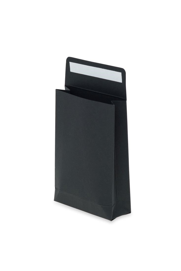Koperta kartonowa 80x120x30mm, czarna 220g, 10szt