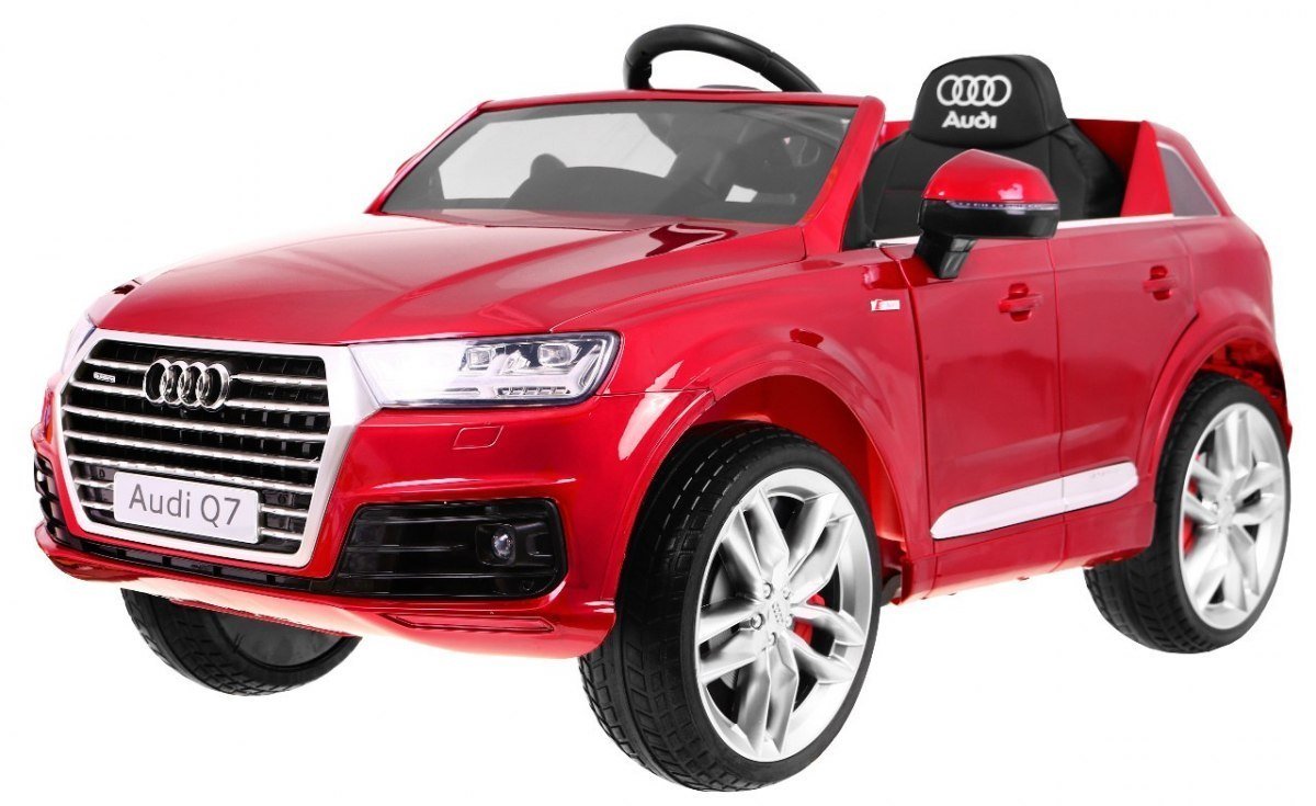 Ramiz Pojazd Audi Q7 2.4G New Model Lakierowany Czerwony  PA.HL159.EXL.CR