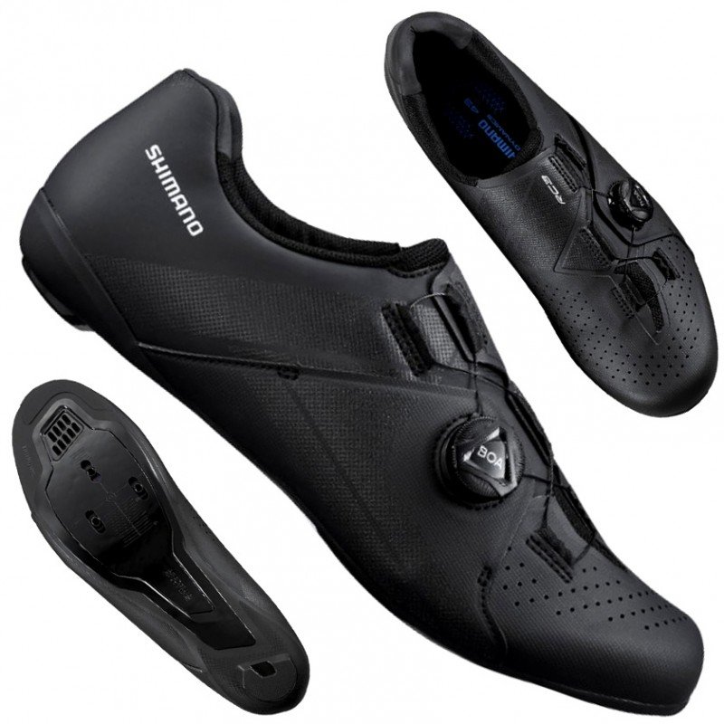 Shimano, Buty sportowy, SHIMANO RC3 SH, RC300 SZOSOWE czarne, rozmiar 44