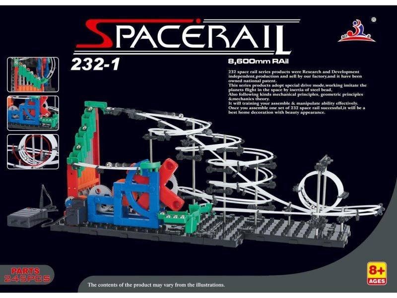 Zdjęcia - Tor samochodowy / kolejowy K&K SpaceRail Tor Dla Kulek - Level 1  Kulkowy Rollercoaster (8,6 metra)