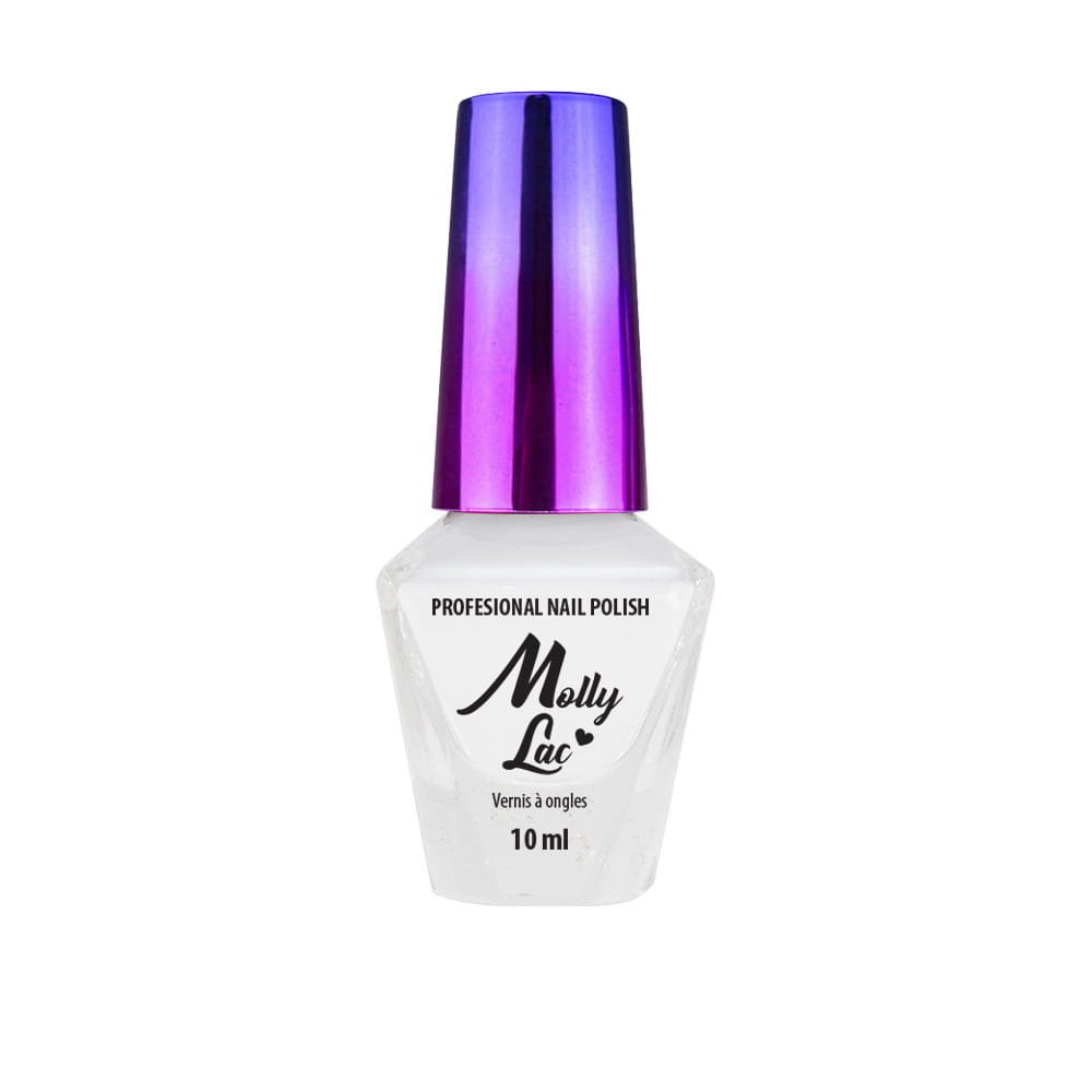 Lakier klasyczny MollyLac Biały 10 ml Nr 20