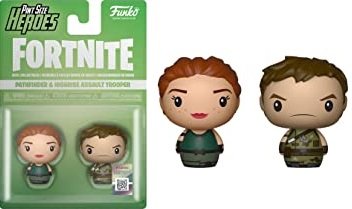 Funko pint Size Heroes, figurka, Fortnite, Pathfinder&Highrise Assault Trooper