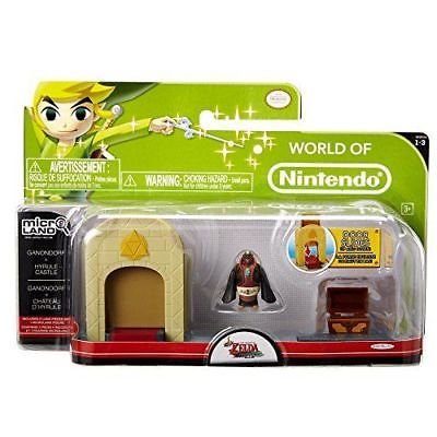 JAKKS PACYFIC, Figurka kolekcjonerska, Nintendo Ganondorf Castle Theme 86901, W3 3pak