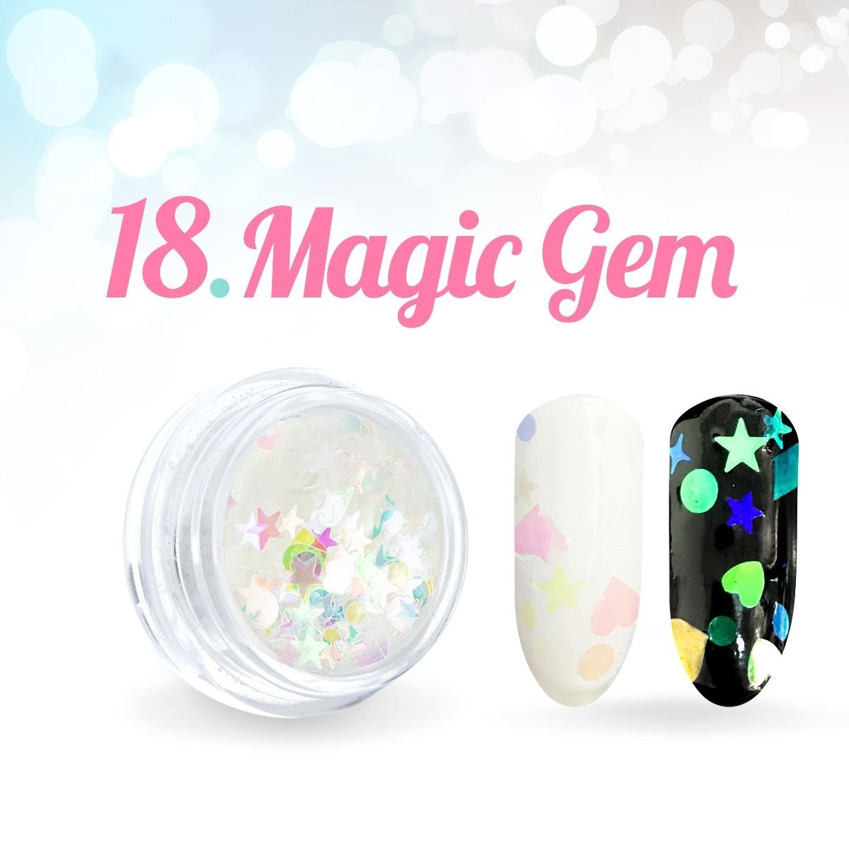 Ozdoba do paznokci Magic gem Nr 18