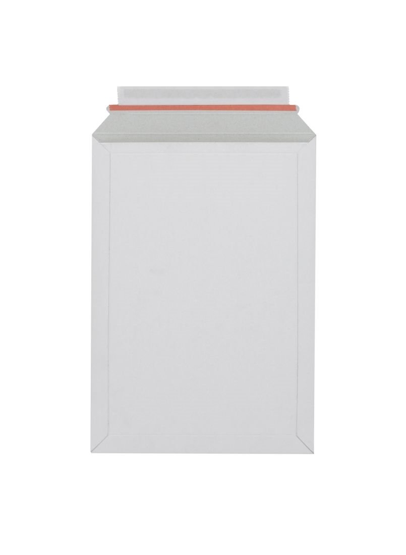 Koperta kartonowa, biała, B5+, 215x27 mm, 100 sztuk