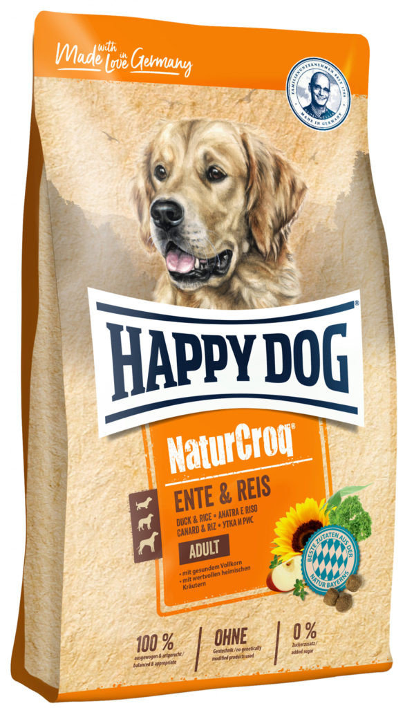 Happy Dog NaturCroq Ente&Reis 12 kg