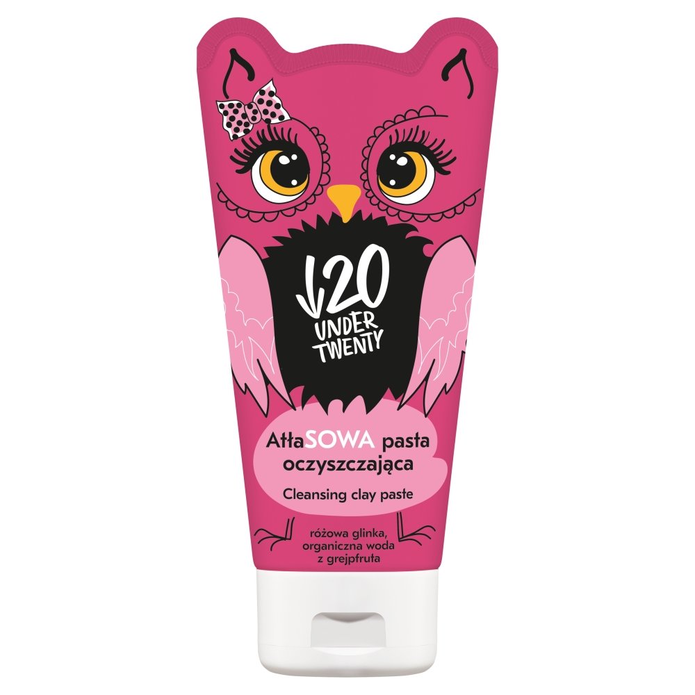 UNDER TWENTY UNDER TWENTY - CLEANSING CLAY PASTE - AtłaSOWA pasta oczyszczająca - 150ml UNDWGML