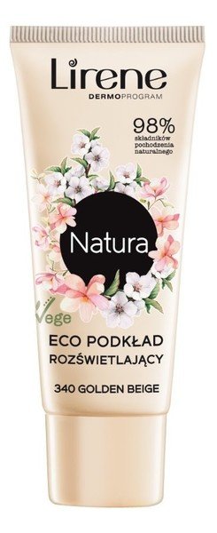 Lirene Eco Podkład Rozświetlający 340 Golden Beige