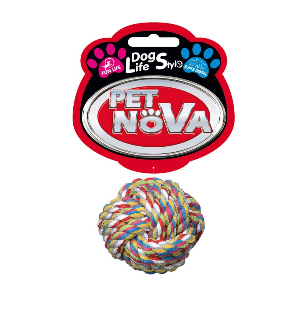 Pet Nova Superdental piłka sznurowa czyści zęby 6c