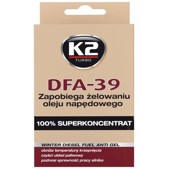 K2 Dodatek do oleju napędowego antyżel DFA - 39 0,05L GO -DFA 39 0,05L