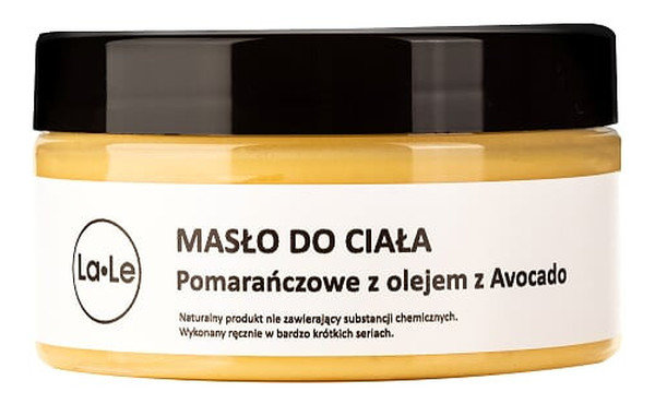 La-Le Kosmetyki Masło pomarańczowe z olejem z avocado lale_maslo_pomarancza