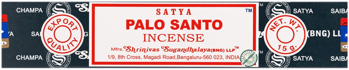 Satya Kadzidełka Palo Santo Święte Drzewo Naturale SATYA 15g AA16-96165_20171006174542