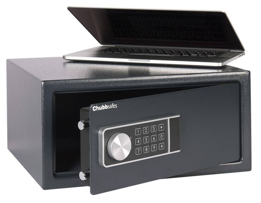 Chubbsafes. Sejf AIR Laptop 25 E, domowy, gabinetowy z zamkiem elektronicznym