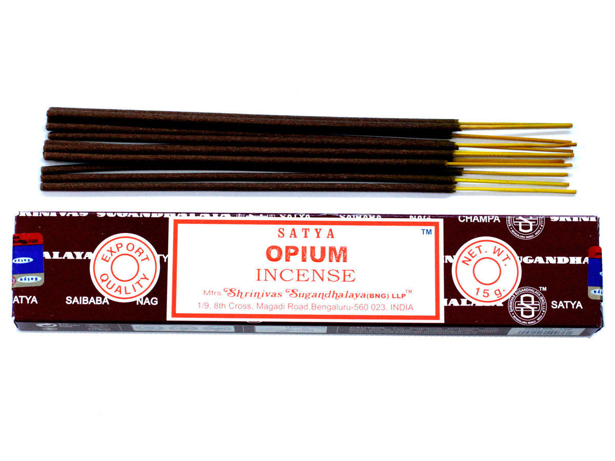 Satya Kadzidełka Opium Nag Champa Pyłkowe SATYA 15g 71A9-46525_20161114221755