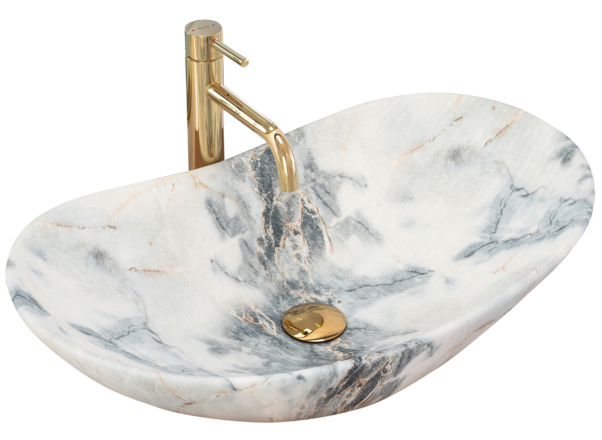 Rea Umywalka nablatowa Royal 60 Granit Mat U8742