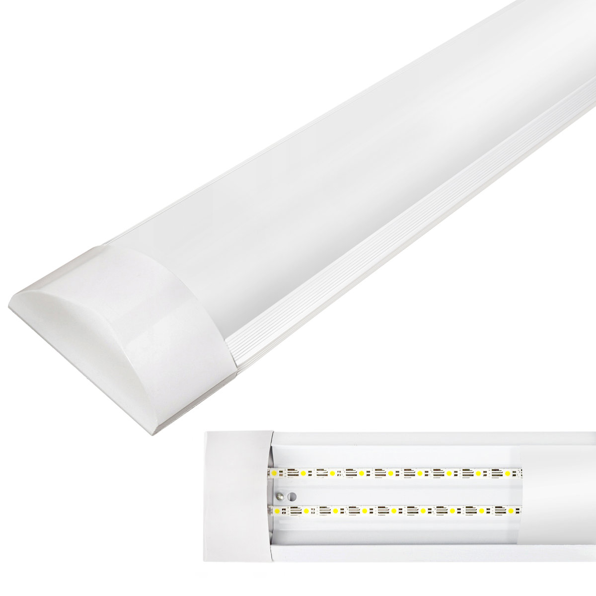 NATYNKOWA LAMPA LED 120cm DO GARAŻU jak ŚWIETLÓWKA