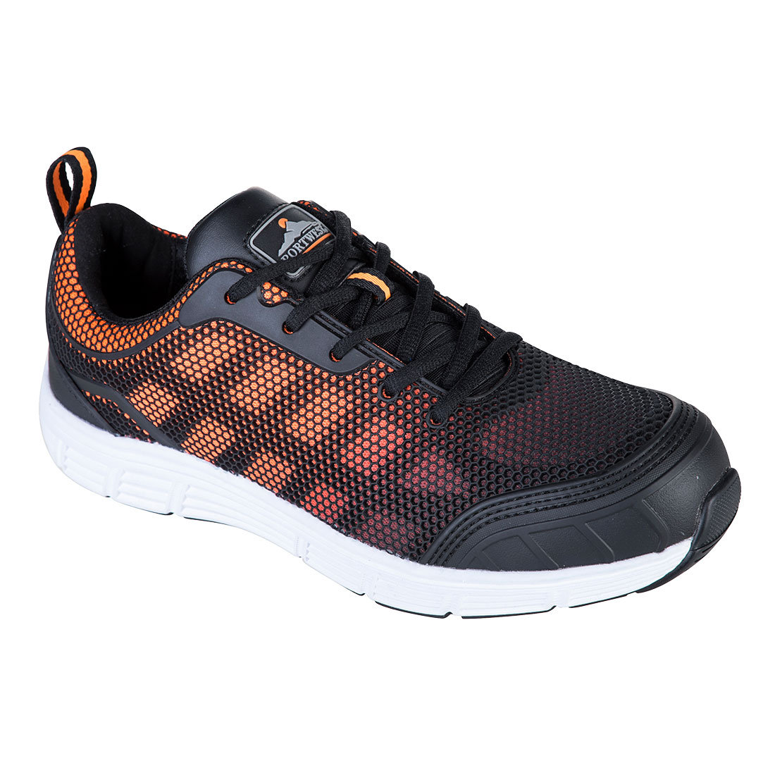 Buty But Steelite Tove S1P Czarny Pomarańczowy 45