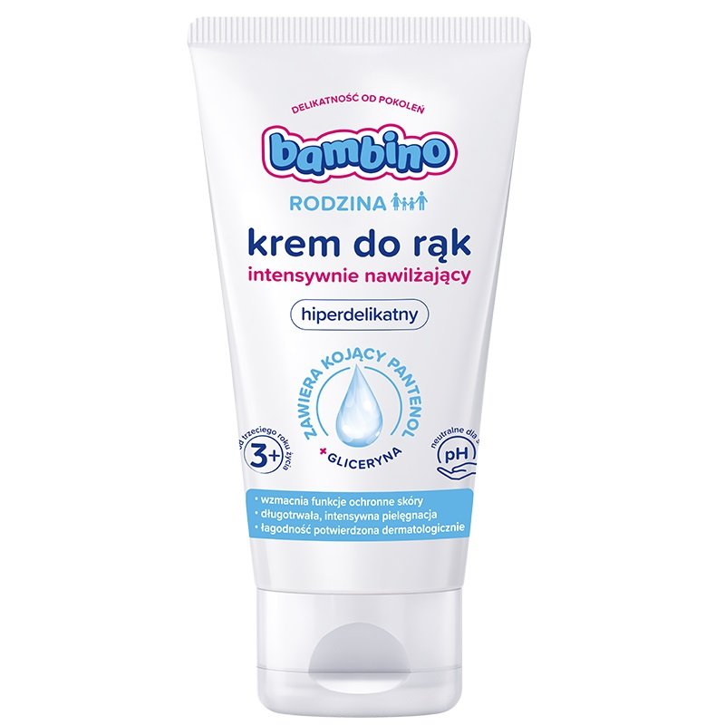 Nivea Polska Bambino Rodzina krem do rąk hiperdelikatny 75 ml 7083464