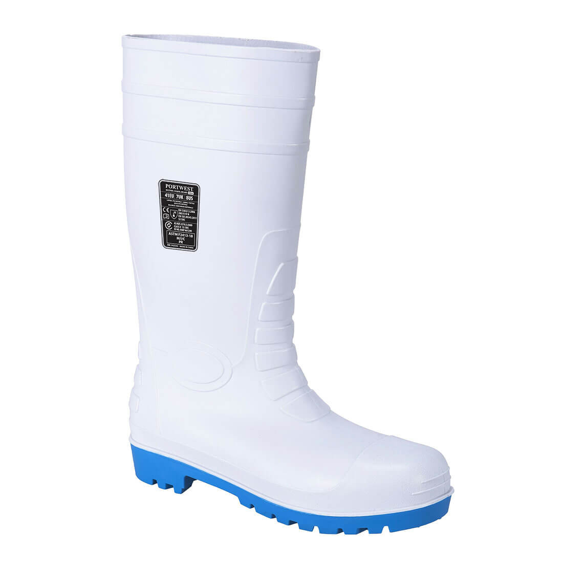 Buty But Wellington S5 Total Safety Biały 43