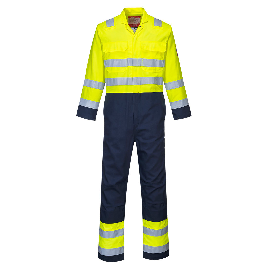Kombinezon ostrzegawczy antystatyczny Bizflame 4XL
