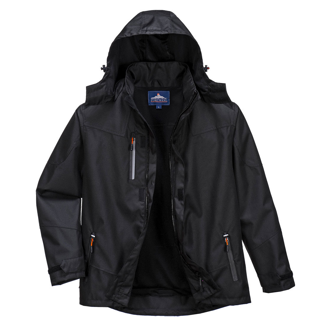 Kurtka Outcoach PORTWEST [S555] Czarny 3XL
