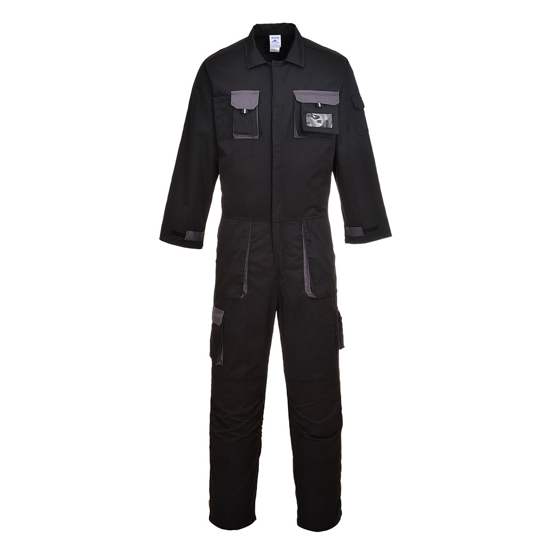 Portwest TX15 KOMBINEZON DWUKOLOROWY TEXO; CZARNY