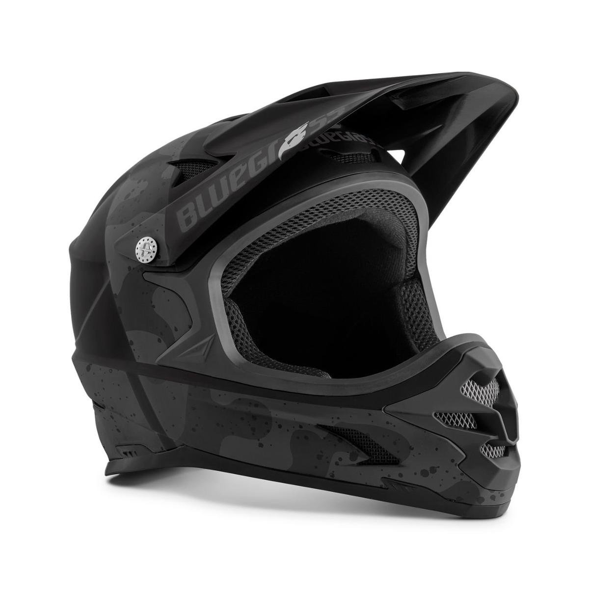 Bluegrass Intox Kask rowerowy, black/camo L | 58-60cm 2021 Kaski Fullface i Downhill 57100203