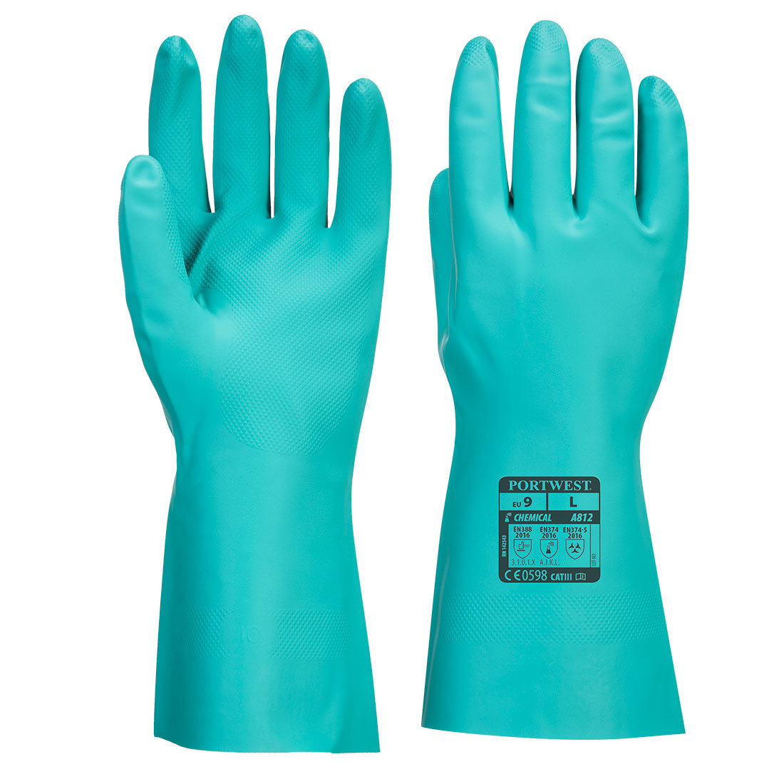 Rękawica chemiczna Nitrosafe Plus Zielony XS