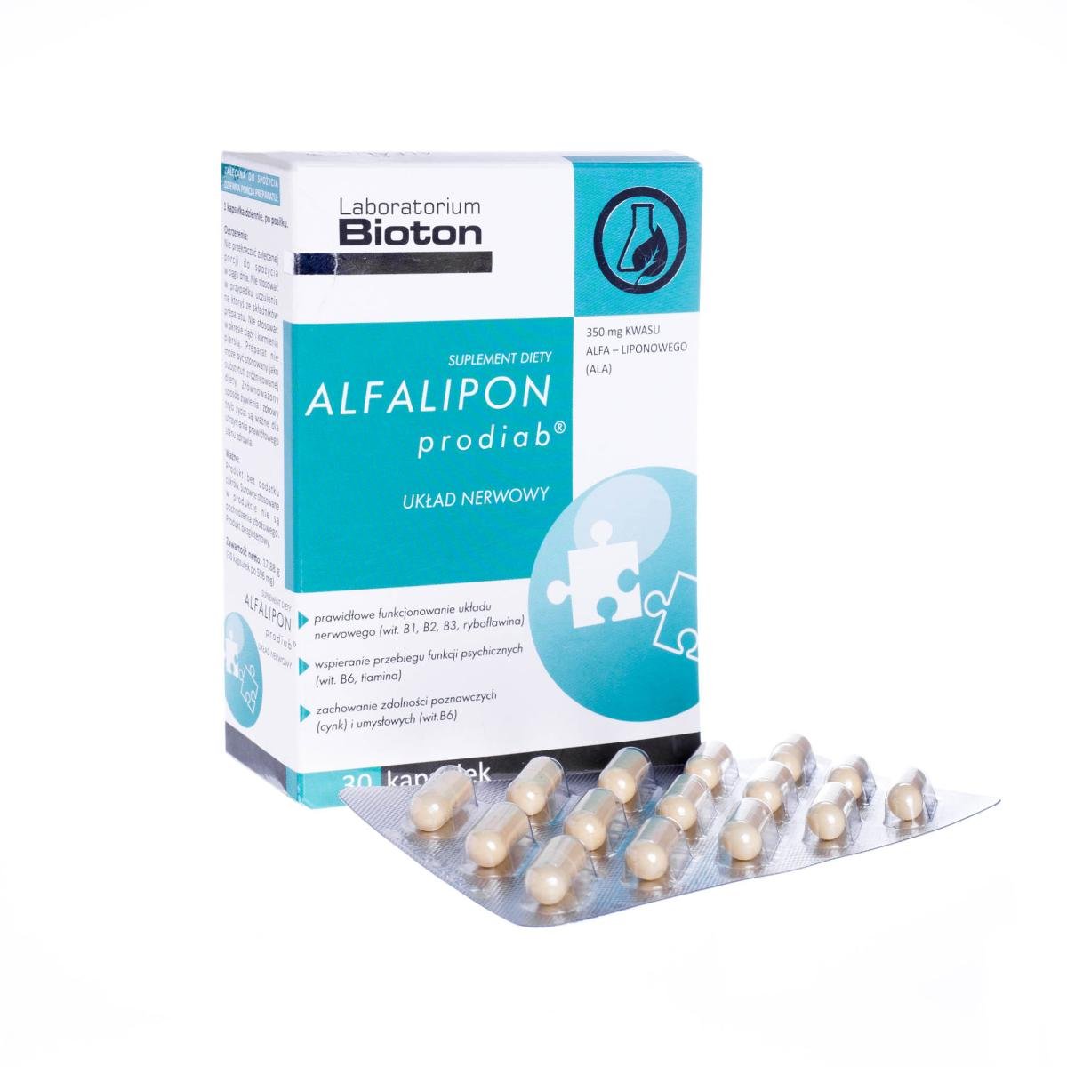 Bioton Alfalipon Prodiab Neuropatia 30 szt.
