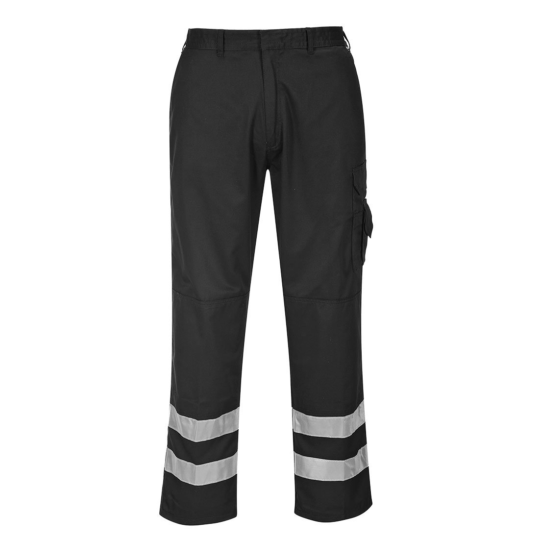 Spodnie bojówki odblaskowe Iona PORTWEST Czarny M