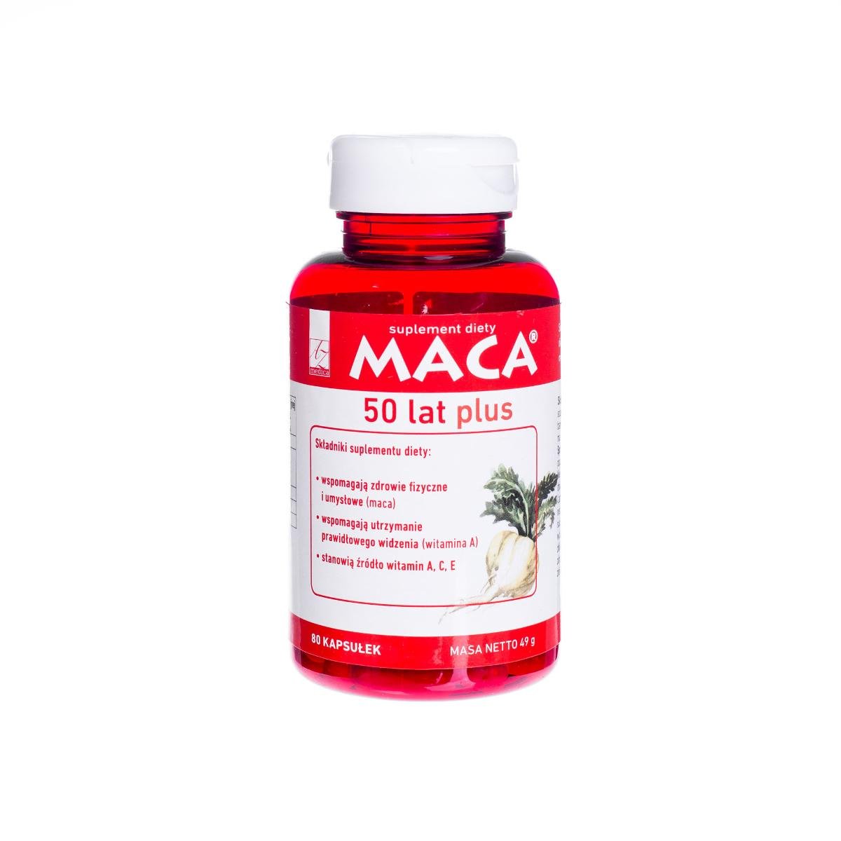 A-Z Medica Maca 50 lat plus 80 szt.