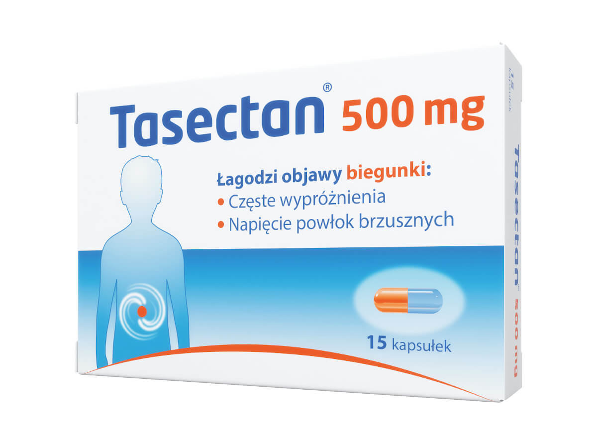 VALEANT Tasectan 500 mg x 15 kaps