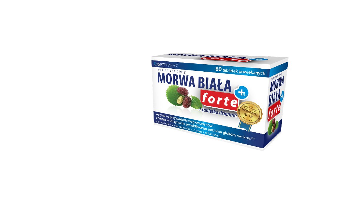 Morwa Biała Plus Forte 60 tabletek 3213121