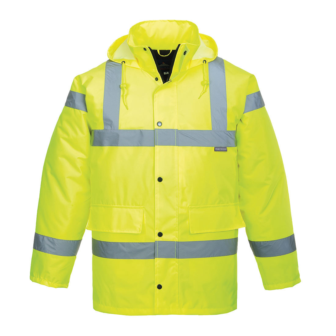 Oddychająca kurtka ostrzegawcza PORTWEST Żółty 2XL